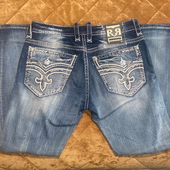 Rock Revival Jeans Excellent Condition Mens Rock Revival Jeans Size